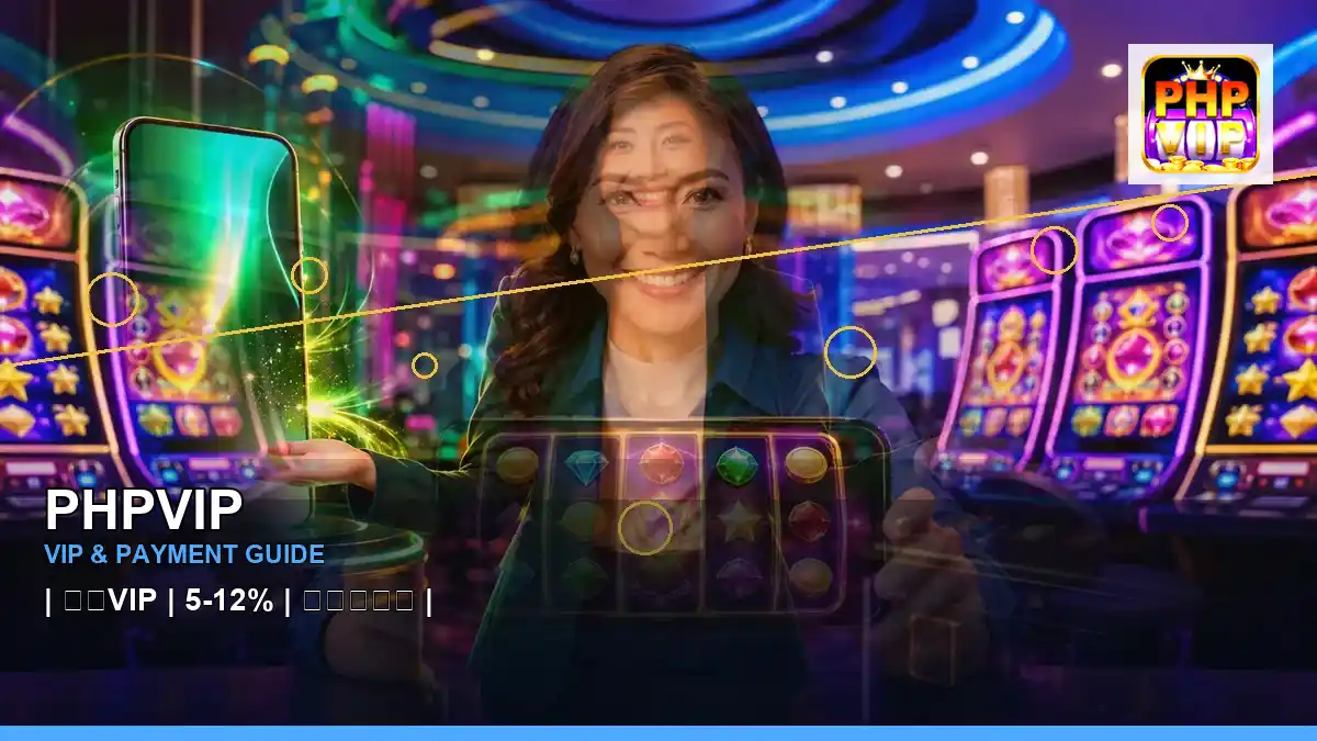 PHPVIP centered coins casino cashback rewards highlighting mobile-friendly casino play