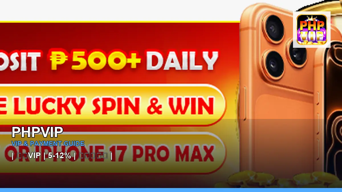 PHPVIP VIP levels and casino rewards for Philippine players