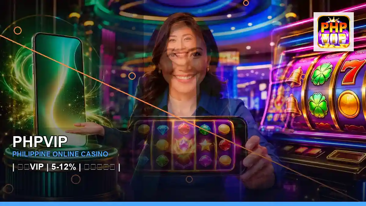 PHPVIP right close-up casino cashback rewards highlighting mobile-friendly casino play