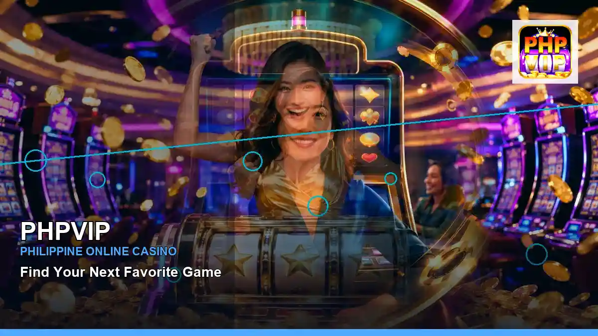 PHPVIP mobile casino first deposit rewards featuring an adult Filipina casino host with a right close-up composition — view 2